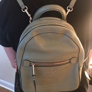 Sage Green Coach Backpack!